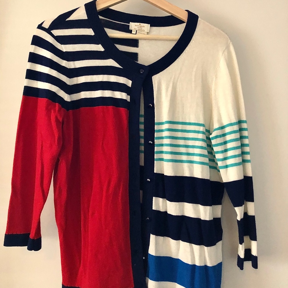 COPY - Kate Spade New York Color Block Cardigan